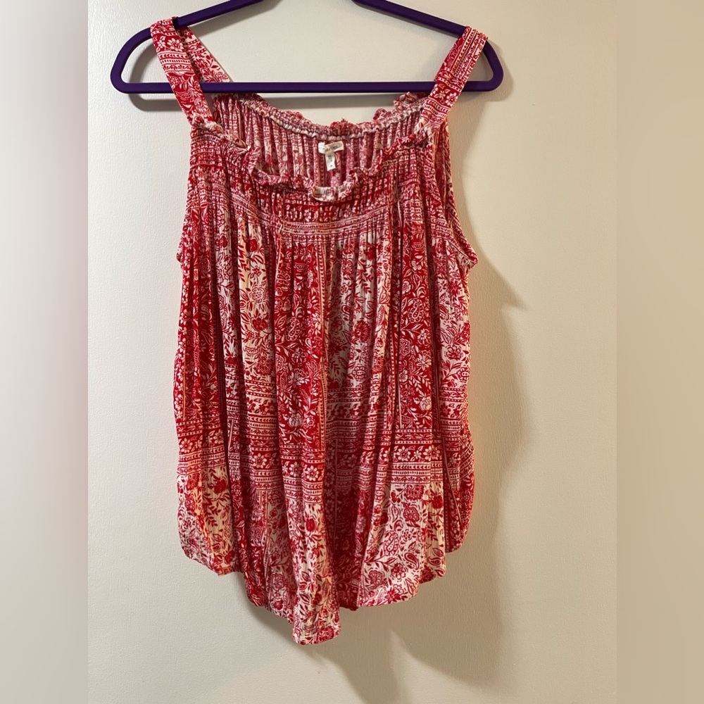 Maurice’s Red Bandana Tank Top